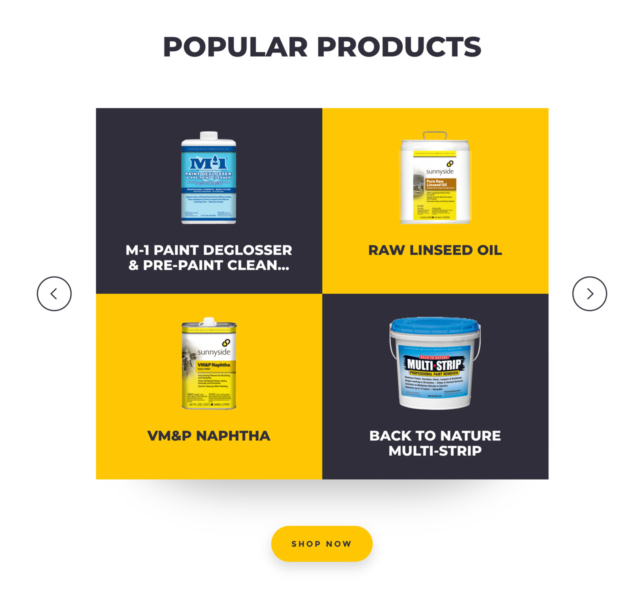 popular products
